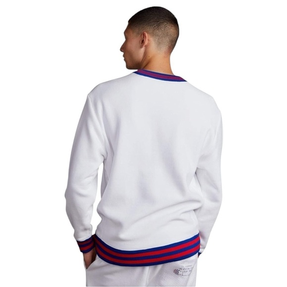 Champion Life Mens Reverse WeaveYarn Dye Rib Trim Crew Size Smal - Picture 2 of 12